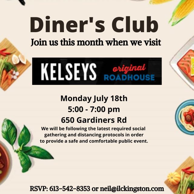 Diner&#8217;s Club July 18th