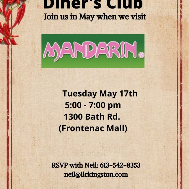 Diner&#8217;s Club May 17, 2022