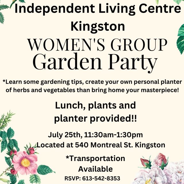 Women&#8217;s Group Garden Party